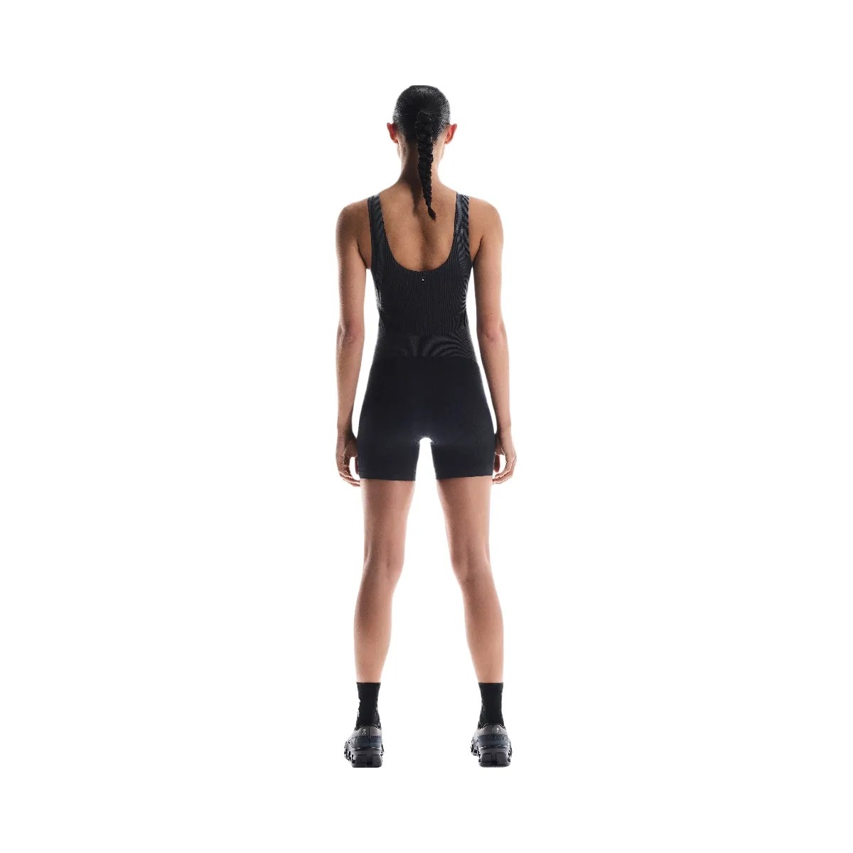 On Studio Knit Bodysuit Black | Eclipse  - HypeFly India View 2