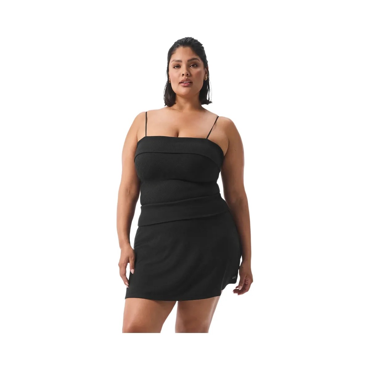 Alo Women's Doubles Only Bra Tank - Black - HypeFly India View 1