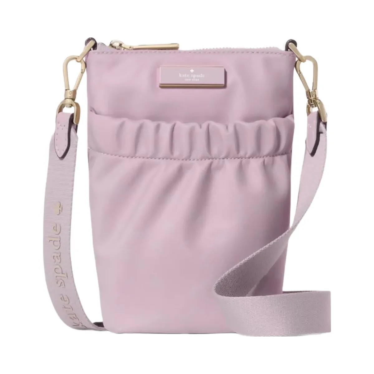 Kate Spade Carter Nylon Phone Crossbody Lavender Smoke - HypeFly India View 1