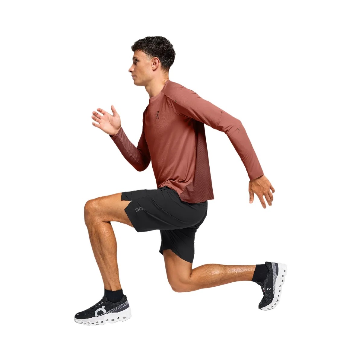 On Performance Hybrid Short Black - HypeFly India View 6