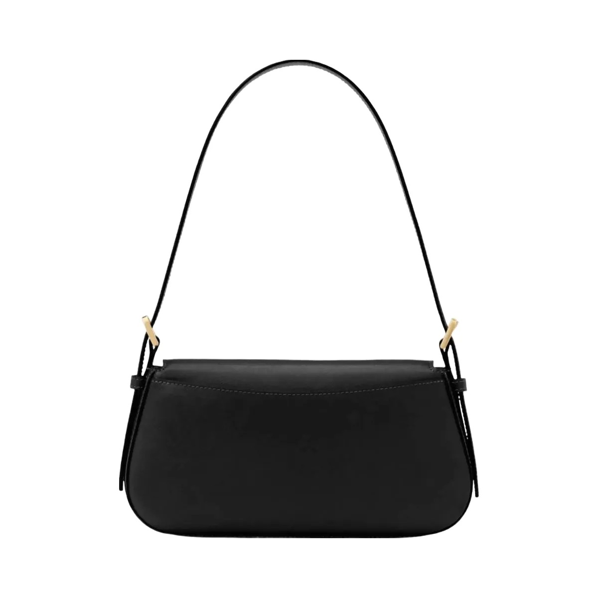 Kate Spade Madison Saffiano Leather Small Flap Shoulder Bag Black - HypeFly India View 5