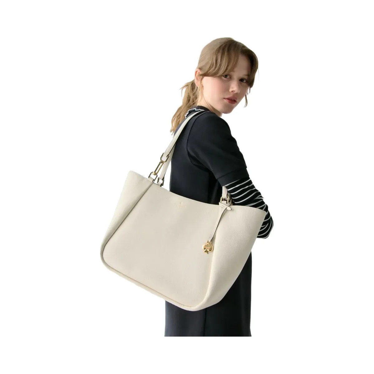 Kate Spade Kayla Large Tote Meringue - HypeFly India View 2