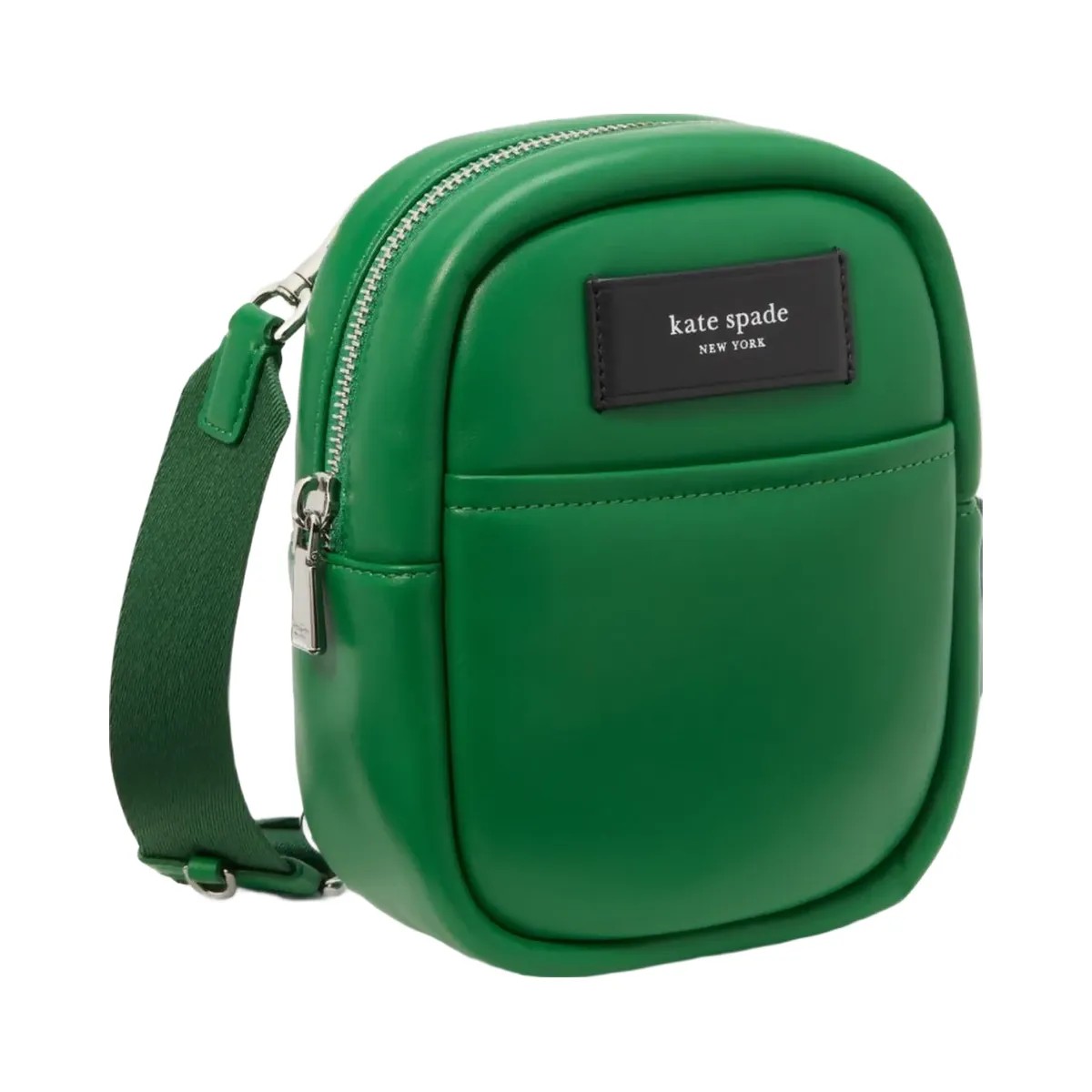 Kate Spade Label Small Convertible Crossbody Watercress - HypeFly India View 1
