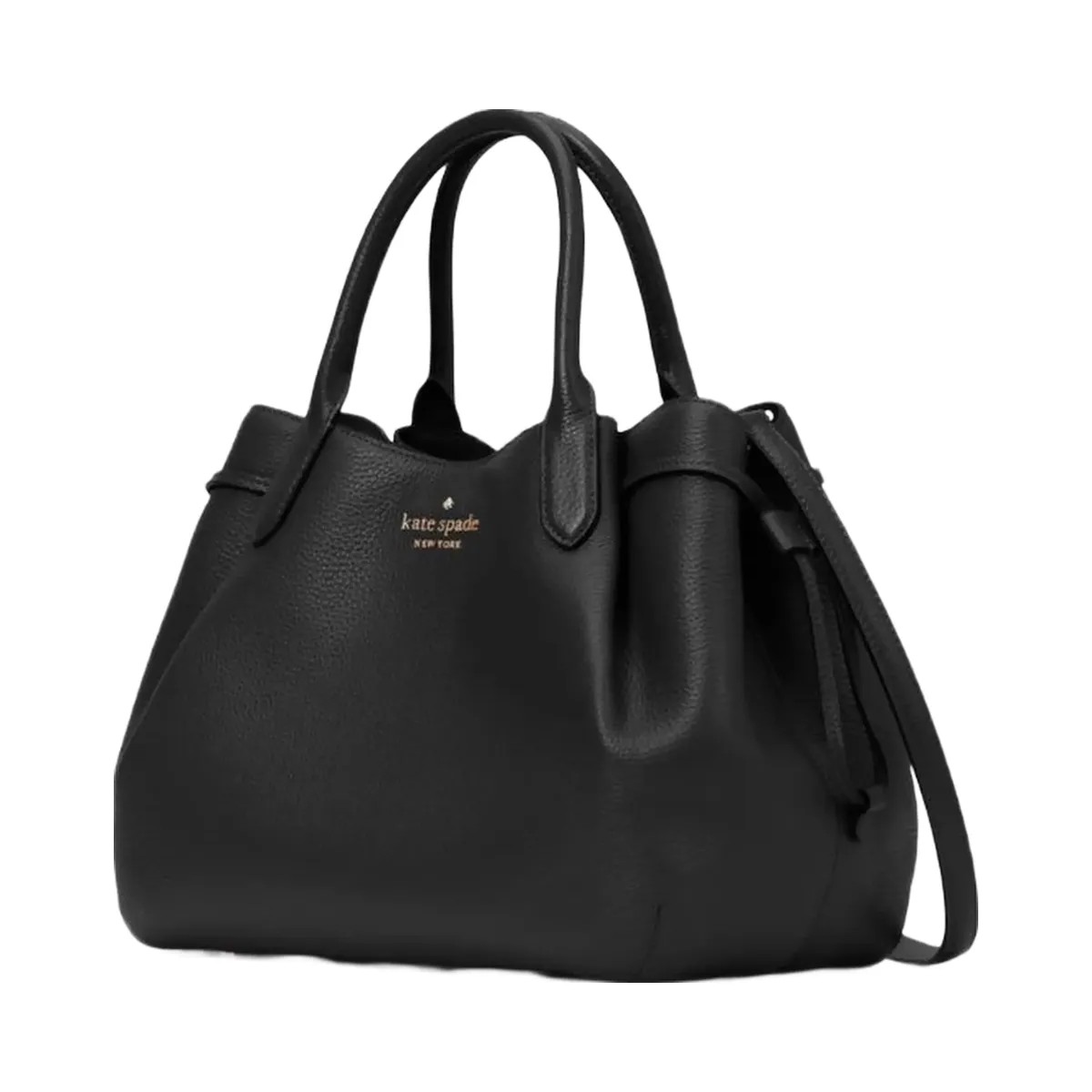 Kate Spade Dumpling Large Satchel Black - HypeFly India View 3
