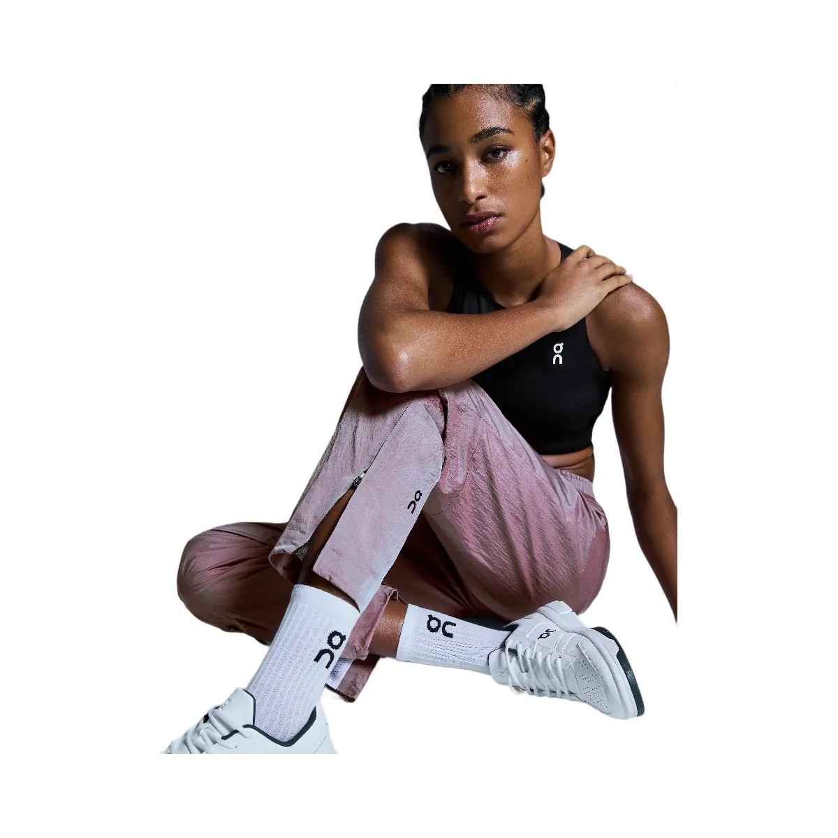 On Court Pants Pink  - HypeFly India View 3