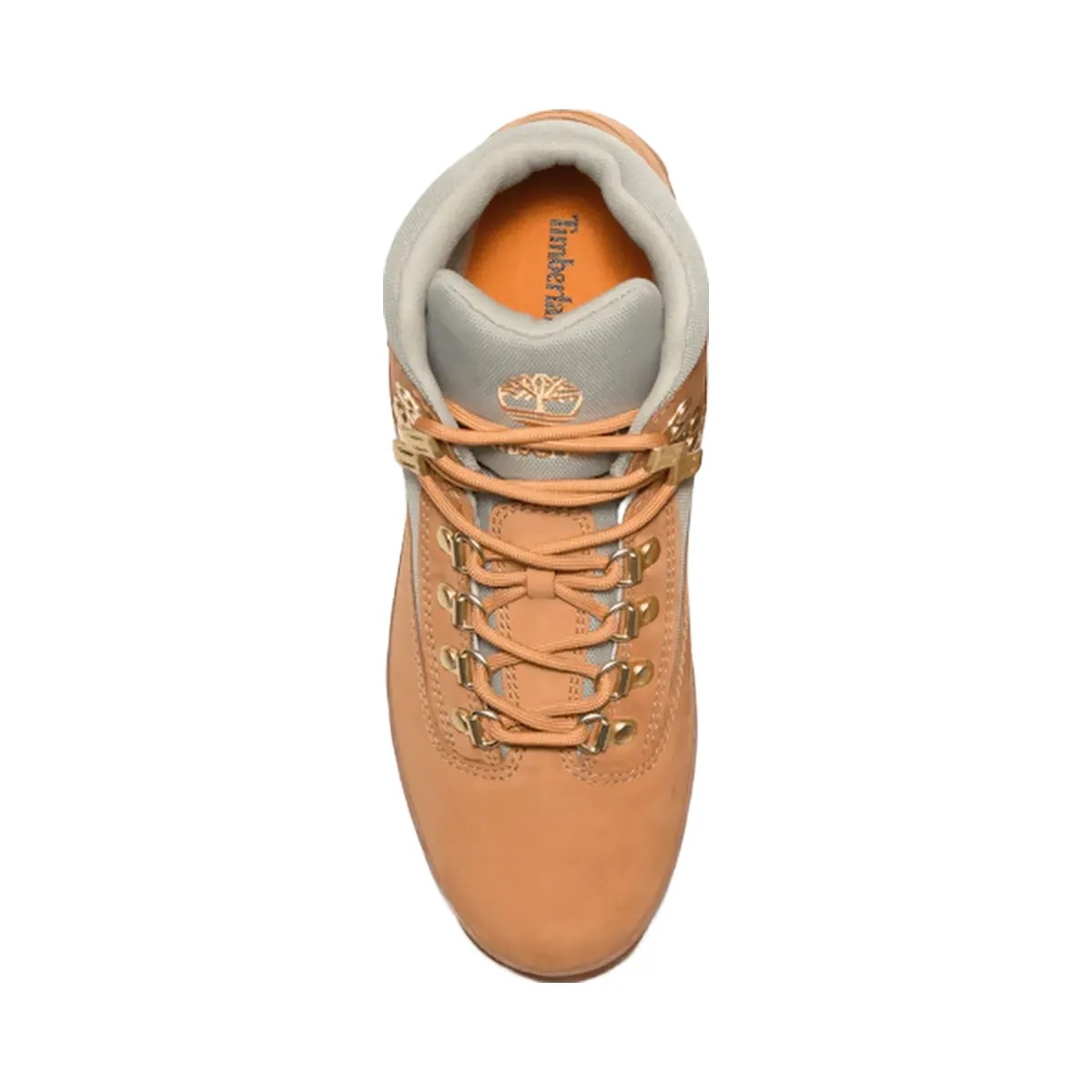 Timberland Mens Euro Hiker Mid Lace-Up Boot Wheat Nubuck - HypeFly India View 2