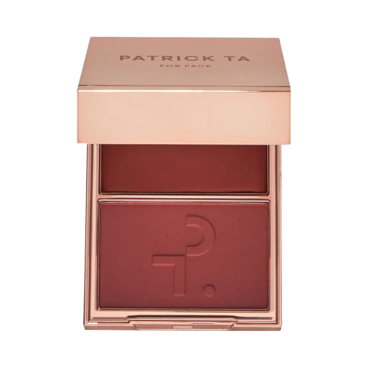 PATRICK TA Major Headlines Double-Take Crme & Powder Blush Duo 'She Knows Who She Is' - HypeFly India View 1