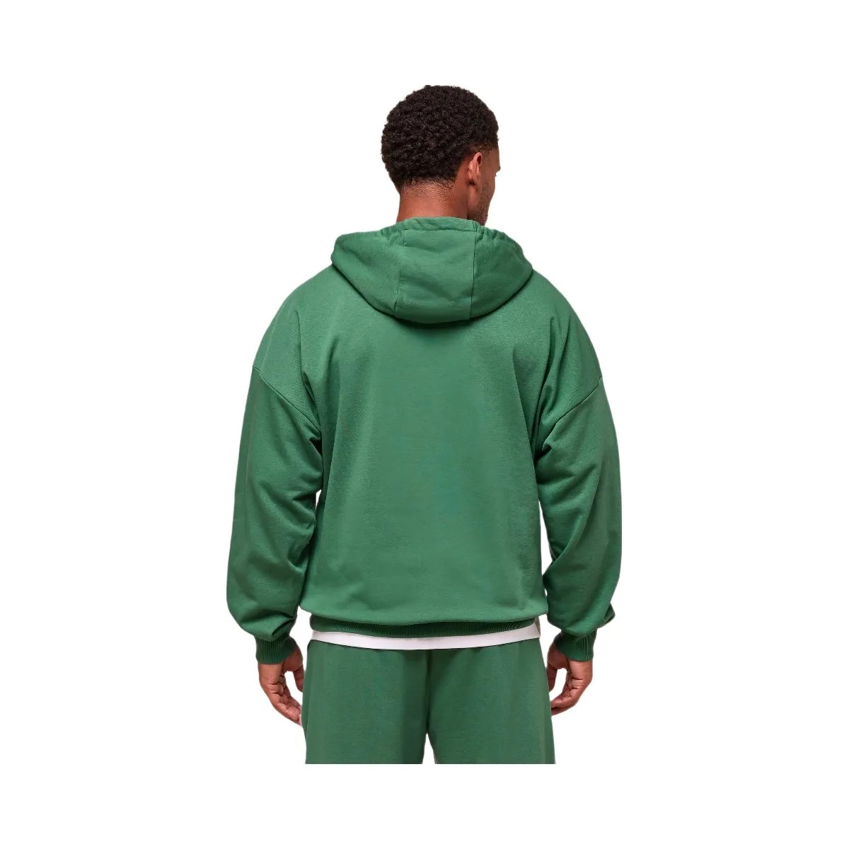 Gymshark Worn Graphic Hoodie - Lift Green - HypeFly India View 2
