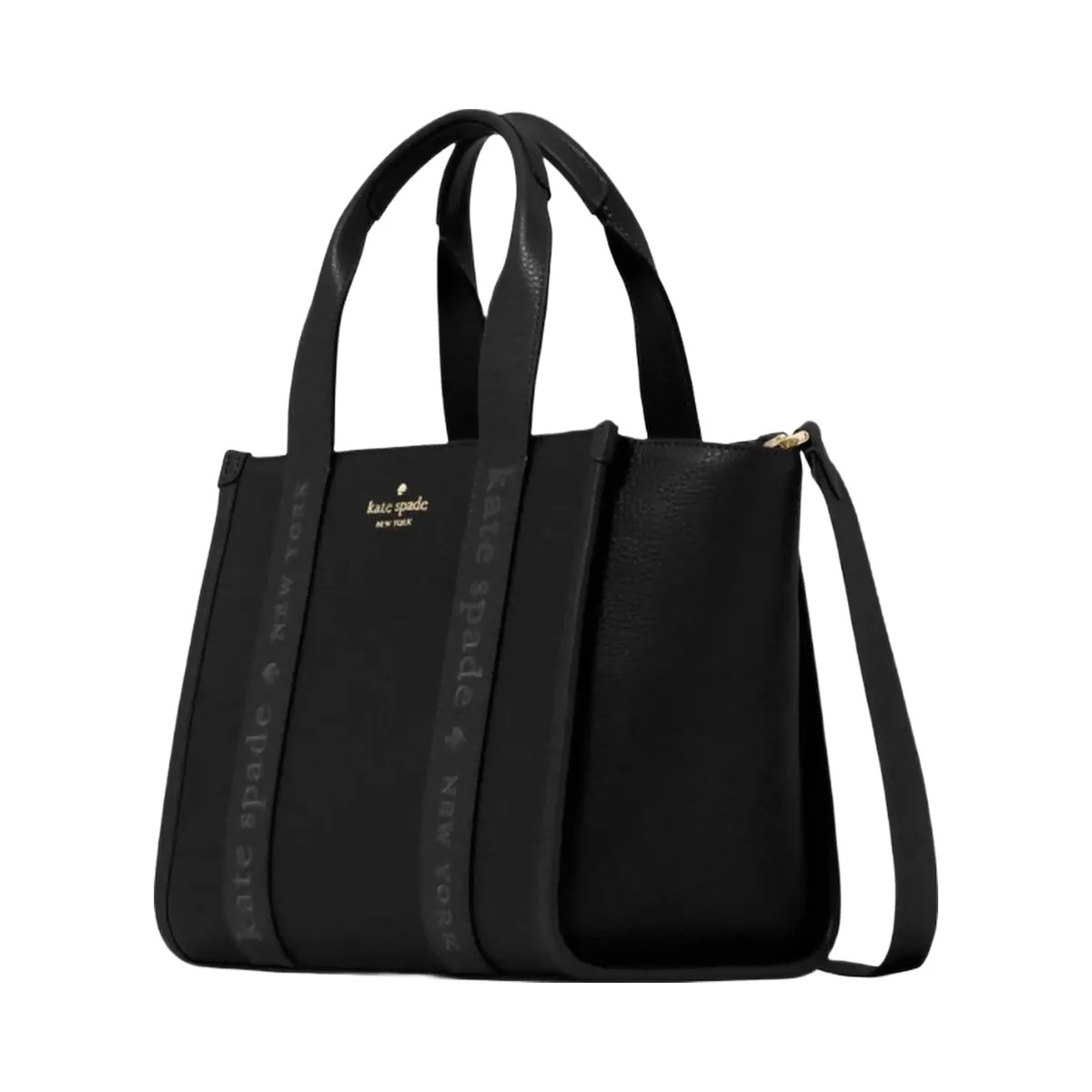 Kate Spade Kip Leather Small Tote Black - HypeFly India View 3