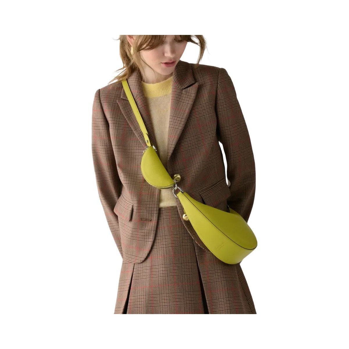 Kate Spade Duo Crossbody Bag Lime Slice - HypeFly India View 3
