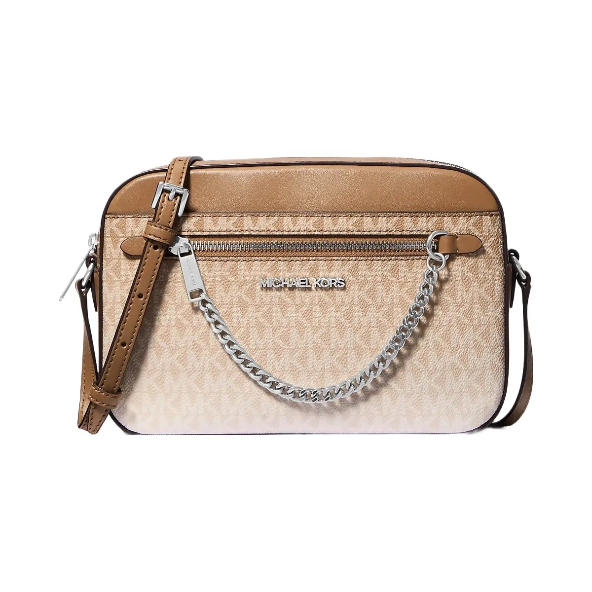 Michael Kors Jet Set Large Ombre Signature Logo Crossbody Body Husk - HypeFly India View 1