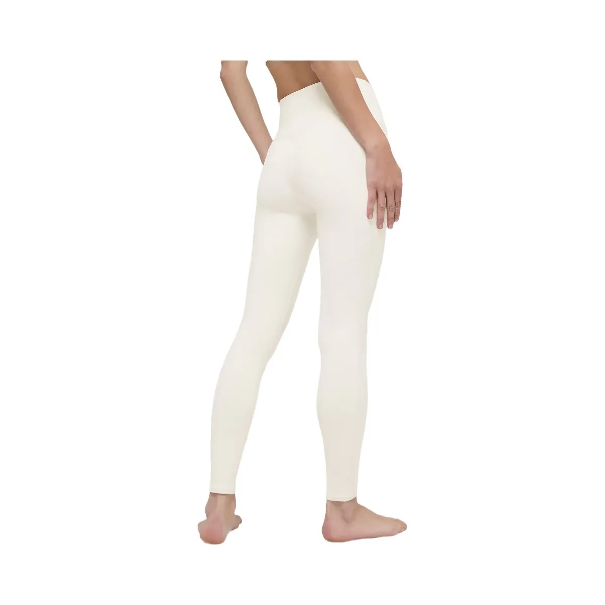 Alo Women's High-Waist Airbrush Legging - Ivory - HypeFly India View 3