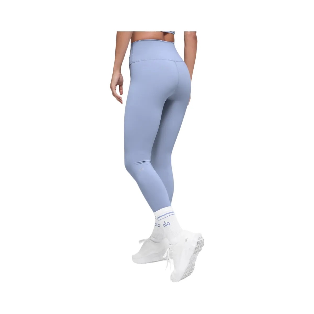 Alo Women's 7/8 High-Waist Airbrush Legging - Winter Frost - HypeFly India View 3