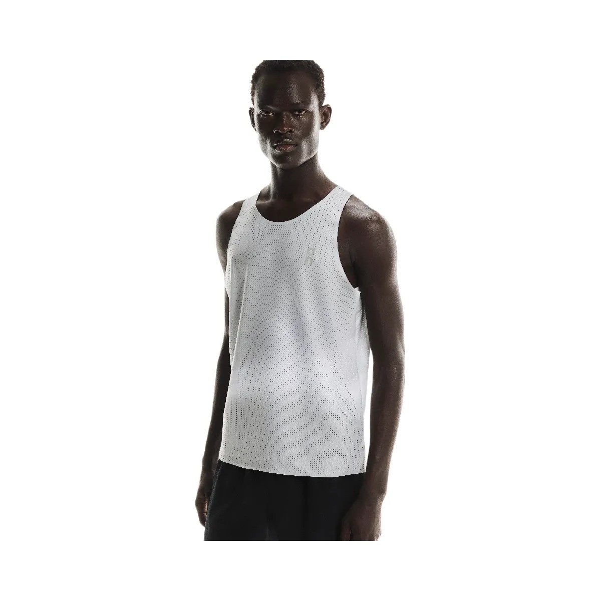 On Pace Tank Glacier | White - HypeFly India View 3