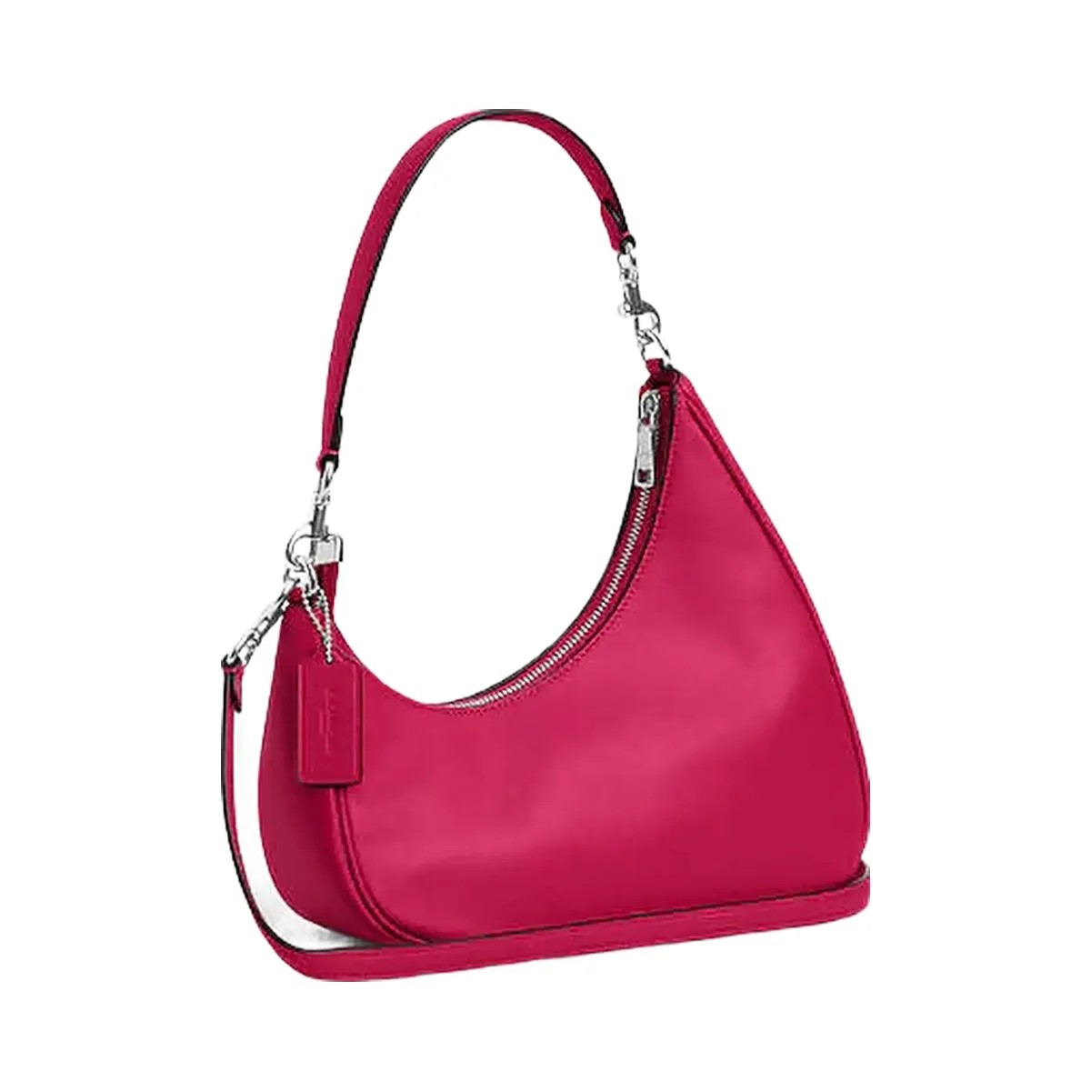 Coach Twisted Teri Shoulder Bag Smooth Leather-Sv-Dragon Fruit - HypeFly India View 4