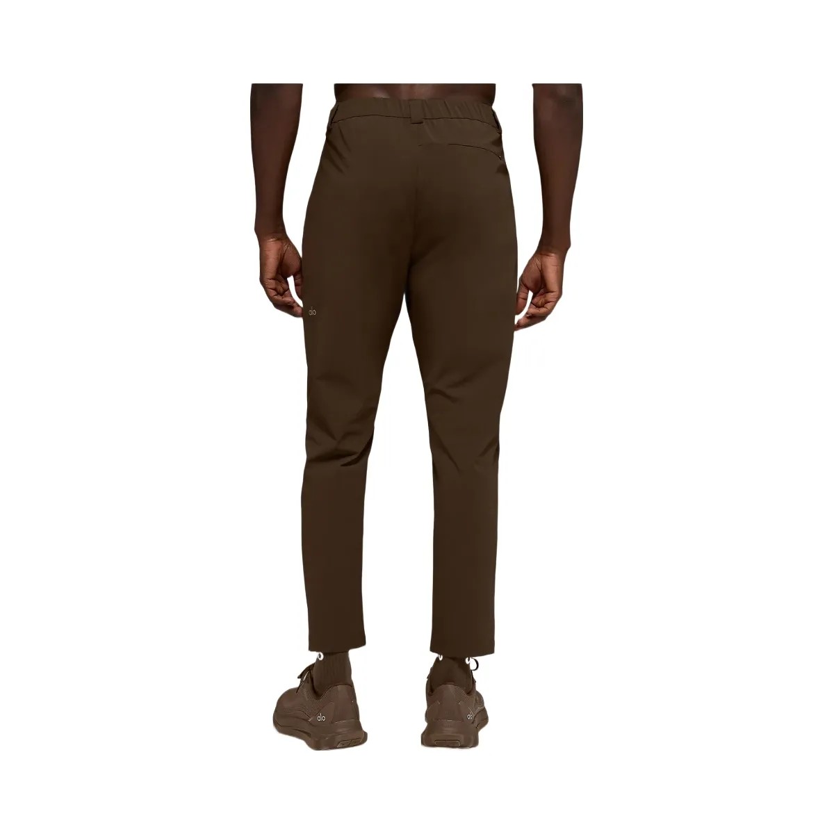 Alo Men's Co-Op Cropped Tech Trouser - Espresso - HypeFly India View 3