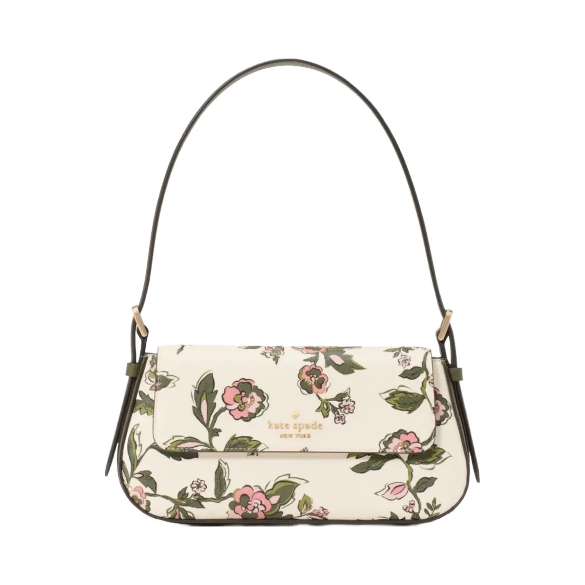 Kate Spade Madison Floral Small Shoulder Bag Meringue Multi - HypeFly India View 1