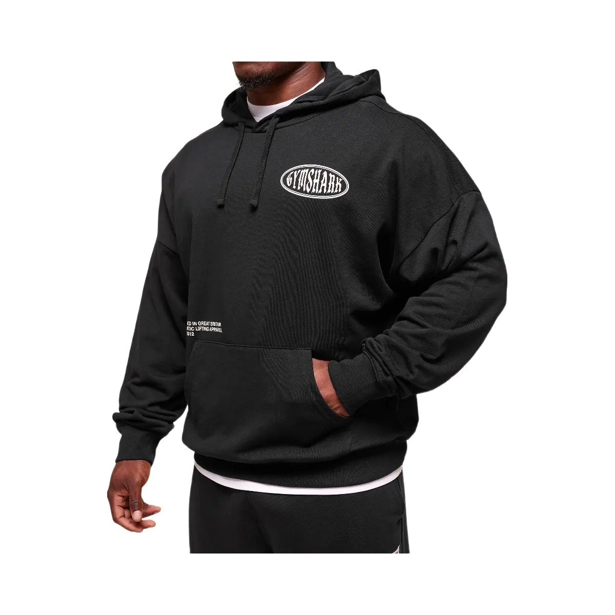 Gymshark Authentic Lifting Apparel Hoodie - Black - HypeFly India View 3