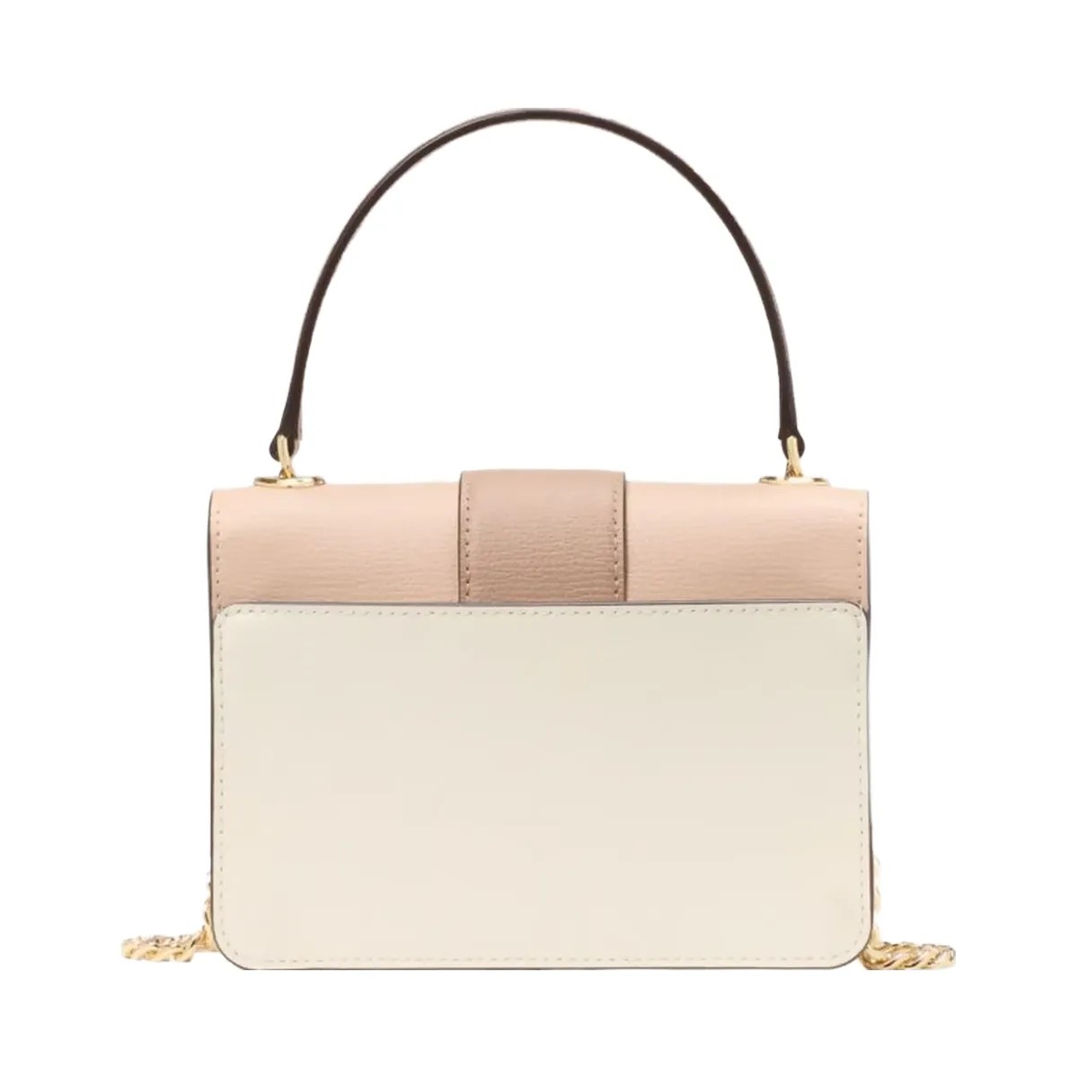 Kate Spade Phoebe Turnlock Mini Flap Crossbody Toasted Hazelnut Mul - HypeFly India View 4