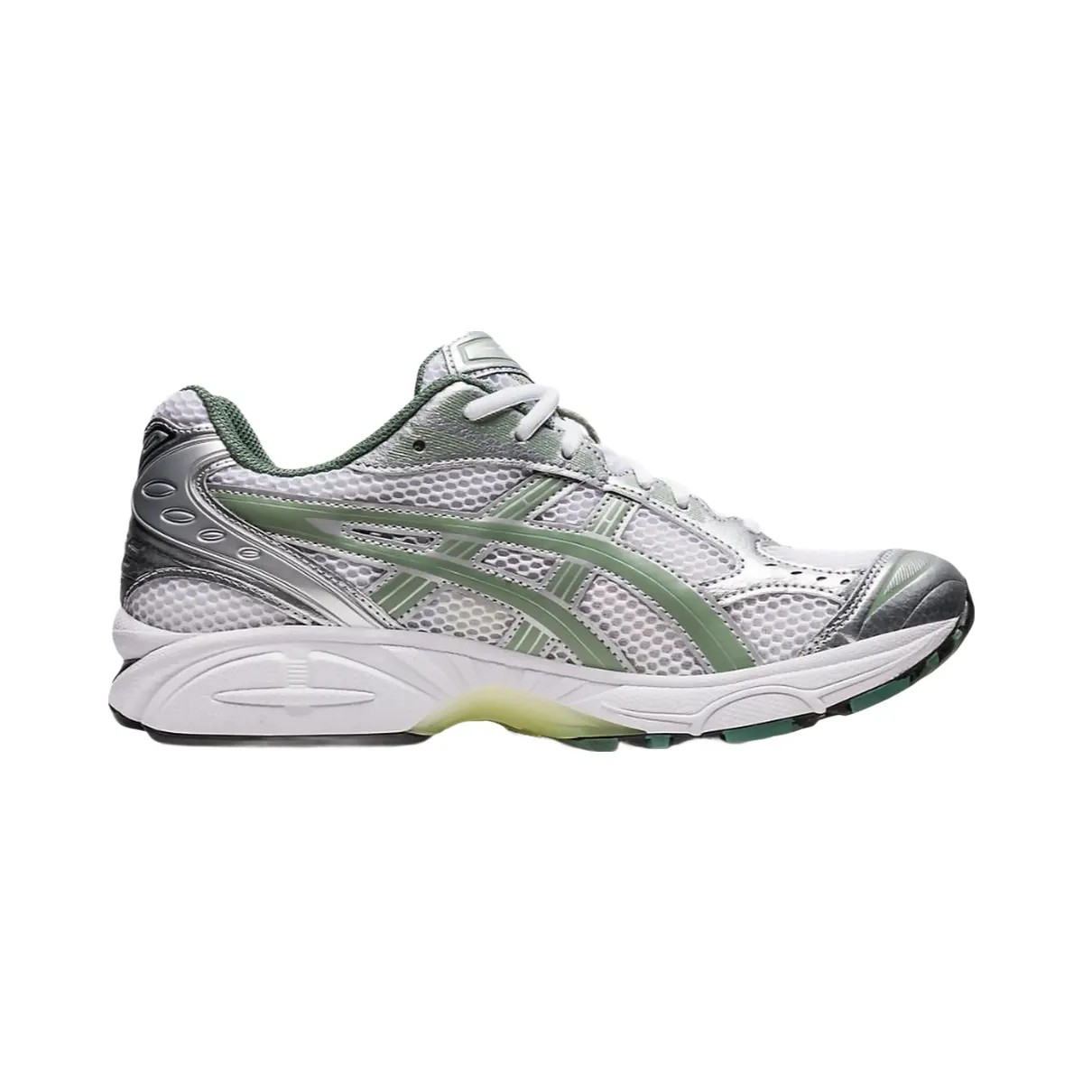 Asics Gel-Kayano 14 White Pure Silver Slate Grey Sage - HypeFly India View 1