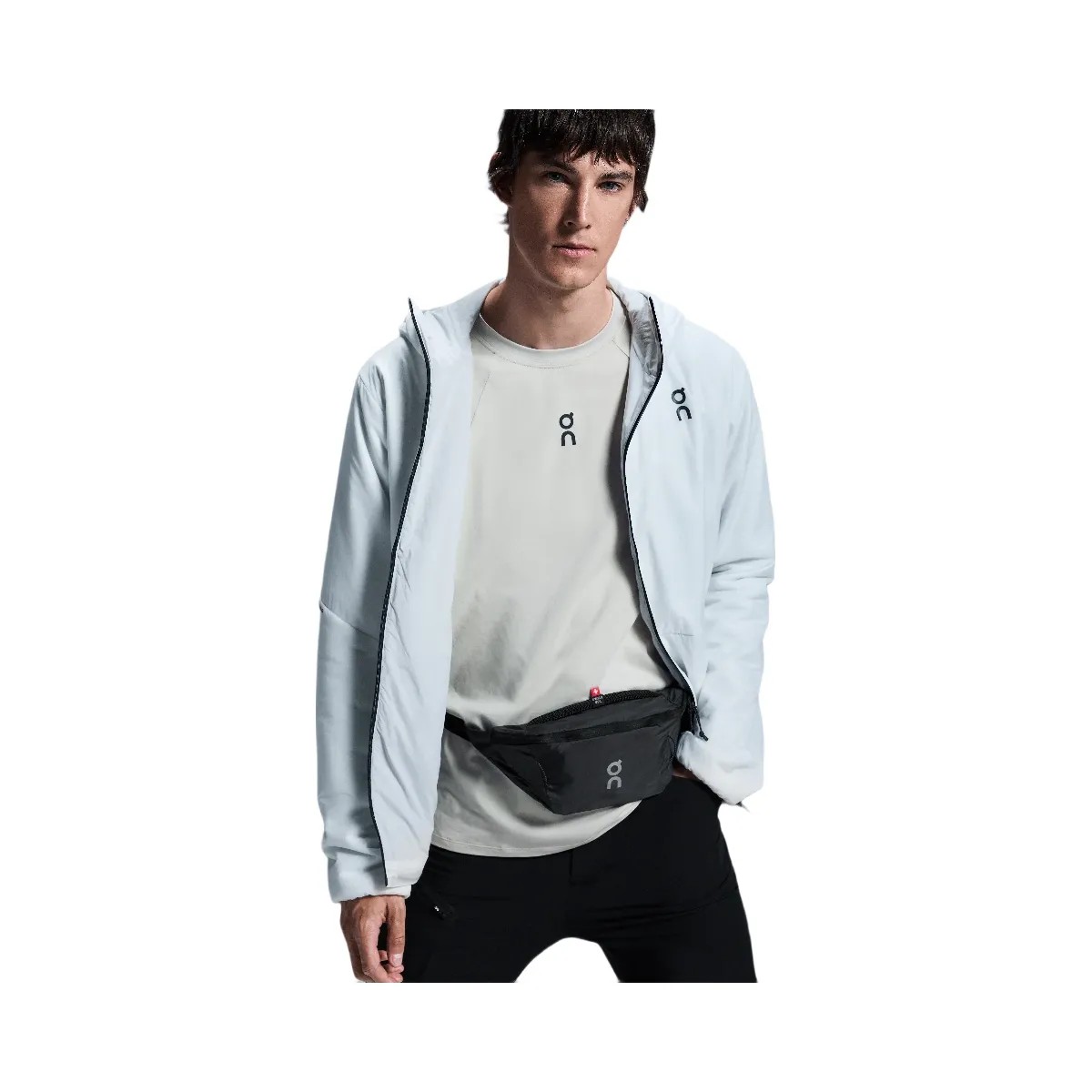 On Trek Jacket Insulated White - HypeFly India View 6