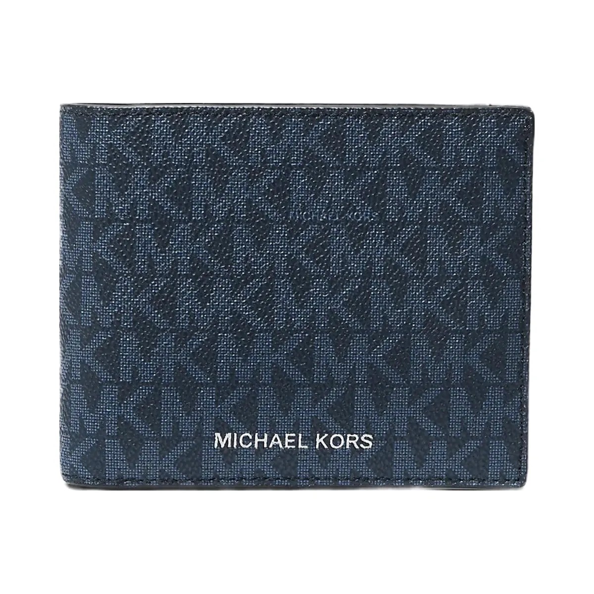 Michael Kors Cooper Logo Billfold Wallet With Passcase Admrl-Plblue - HypeFly India View 1