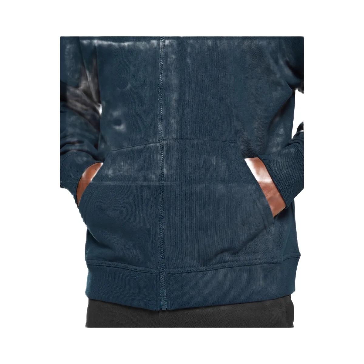 Gymshark Crest Oversized Zip Up Hoodie - Navy - HypeFly India View 5