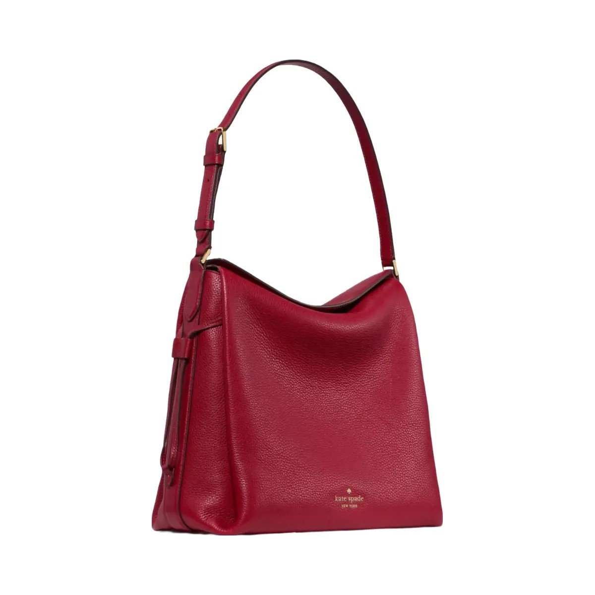 Kate Spade Dumpling Large Shoulder Bag Red Jam - HypeFly India View 2