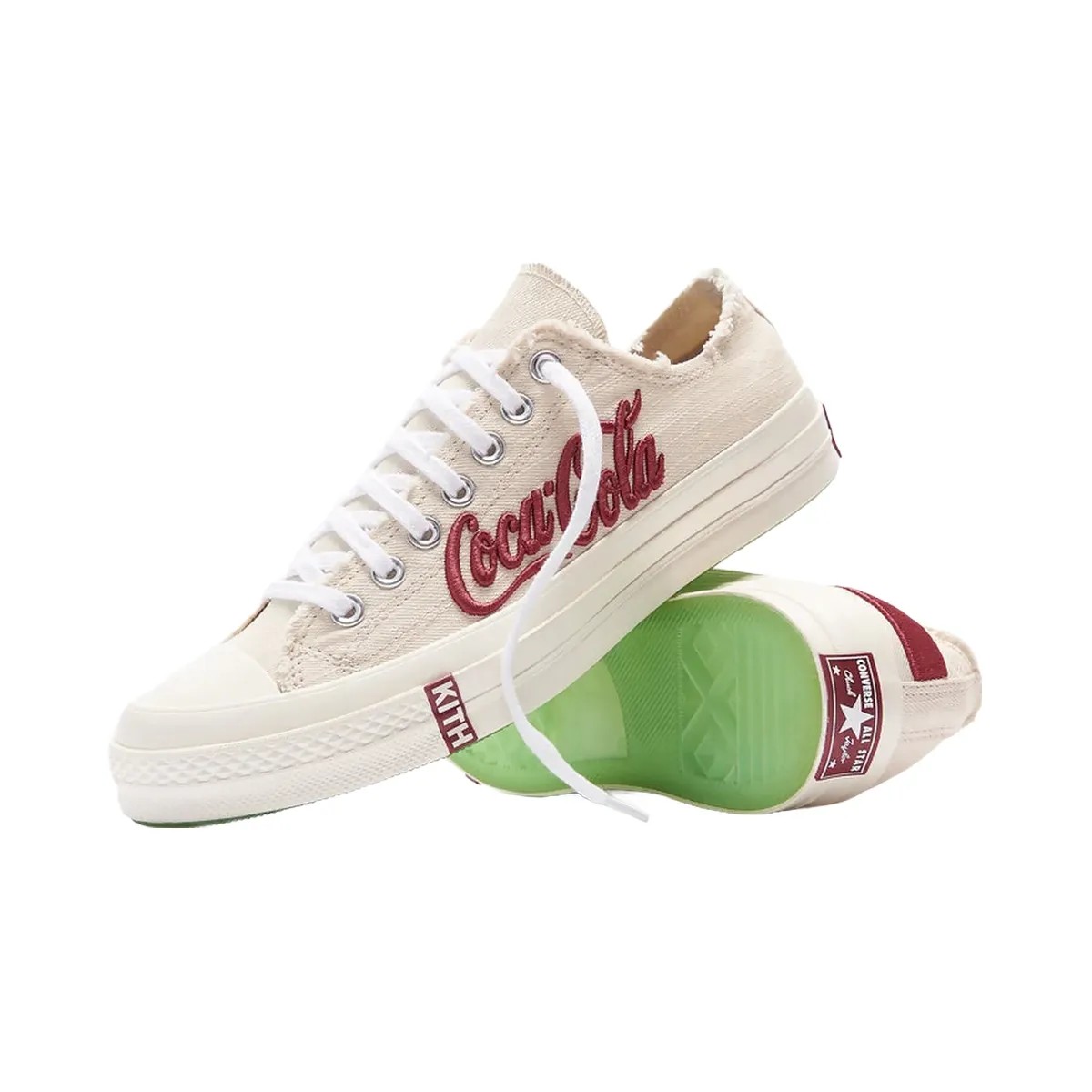 Converse Chuck Taylor All Star 70 Ox Kith X Coca Cola White - HypeFly India View 5