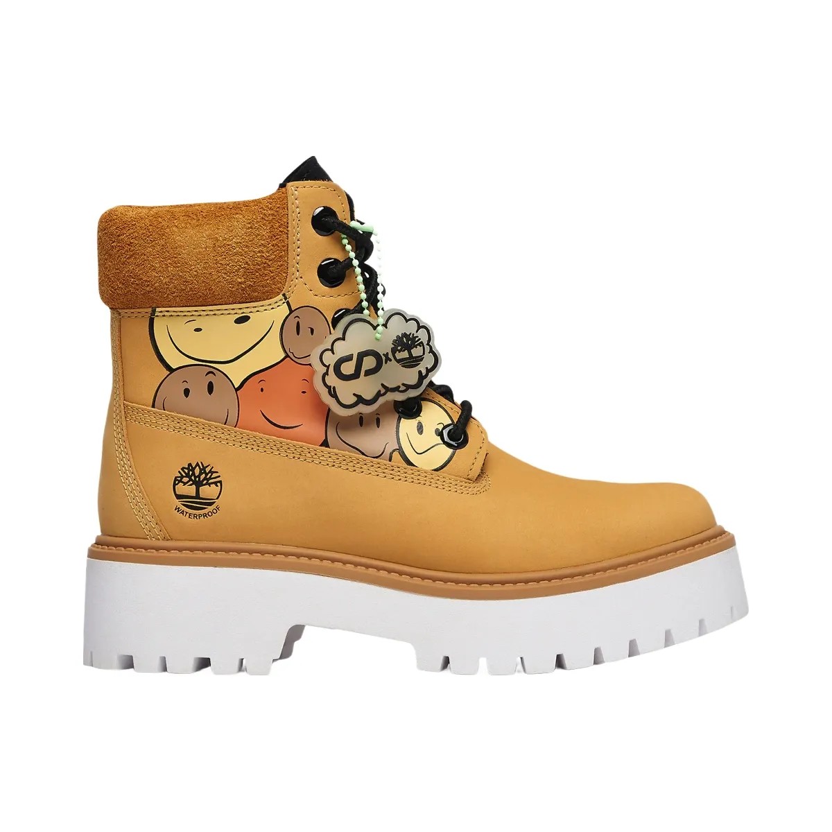 Timberland 6" Waterproof Platform Boot Cnstnt Dvlpmnt Melted Smileys - HypeFly India View 1