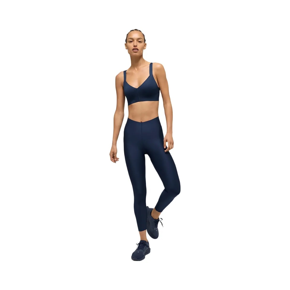 Alo Women's Airlift Strength Extreme High-Waist 7/8 Legging - Navy - HypeFly India View 4