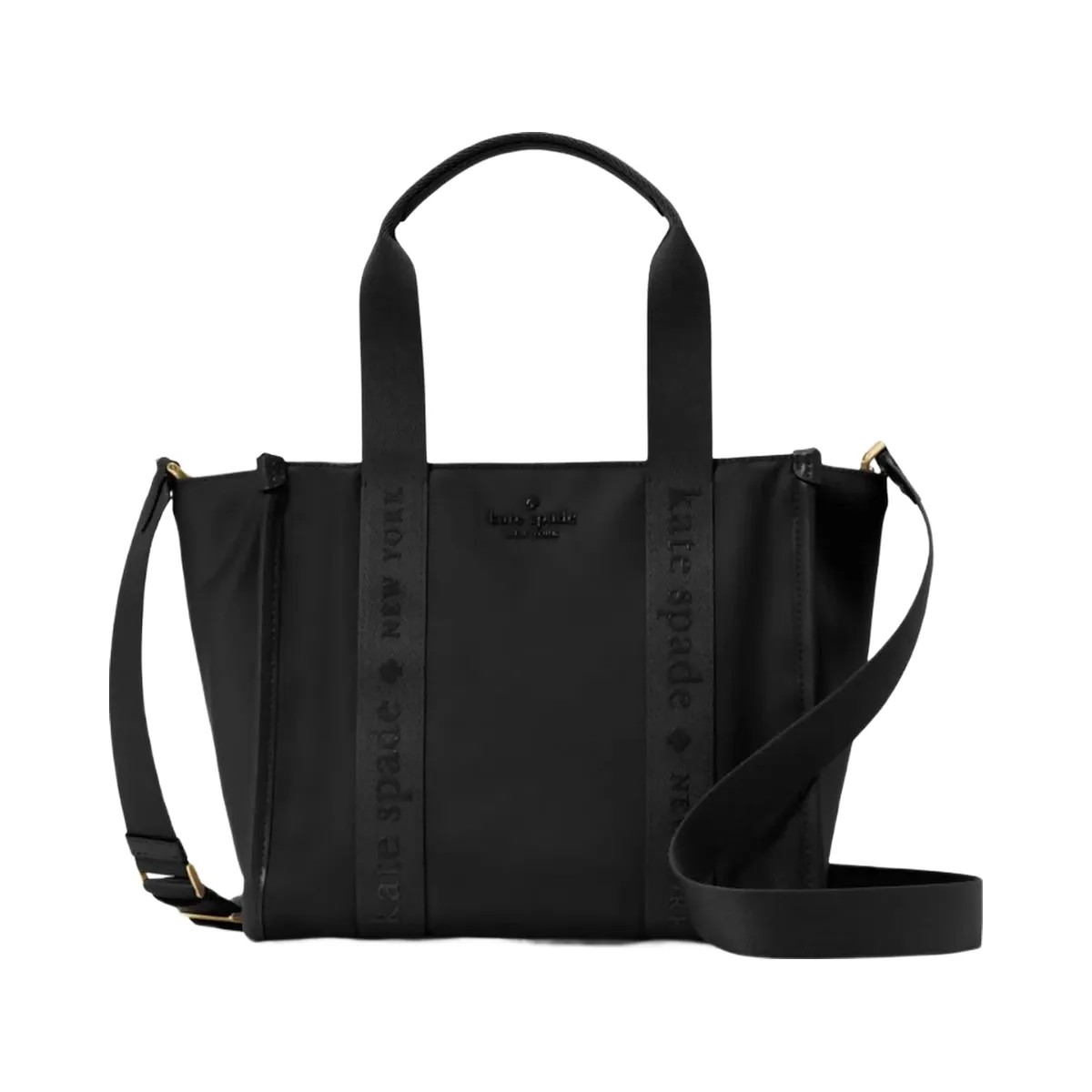 Kate Spade Kip Nylon Small Tote Black - HypeFly India View 1