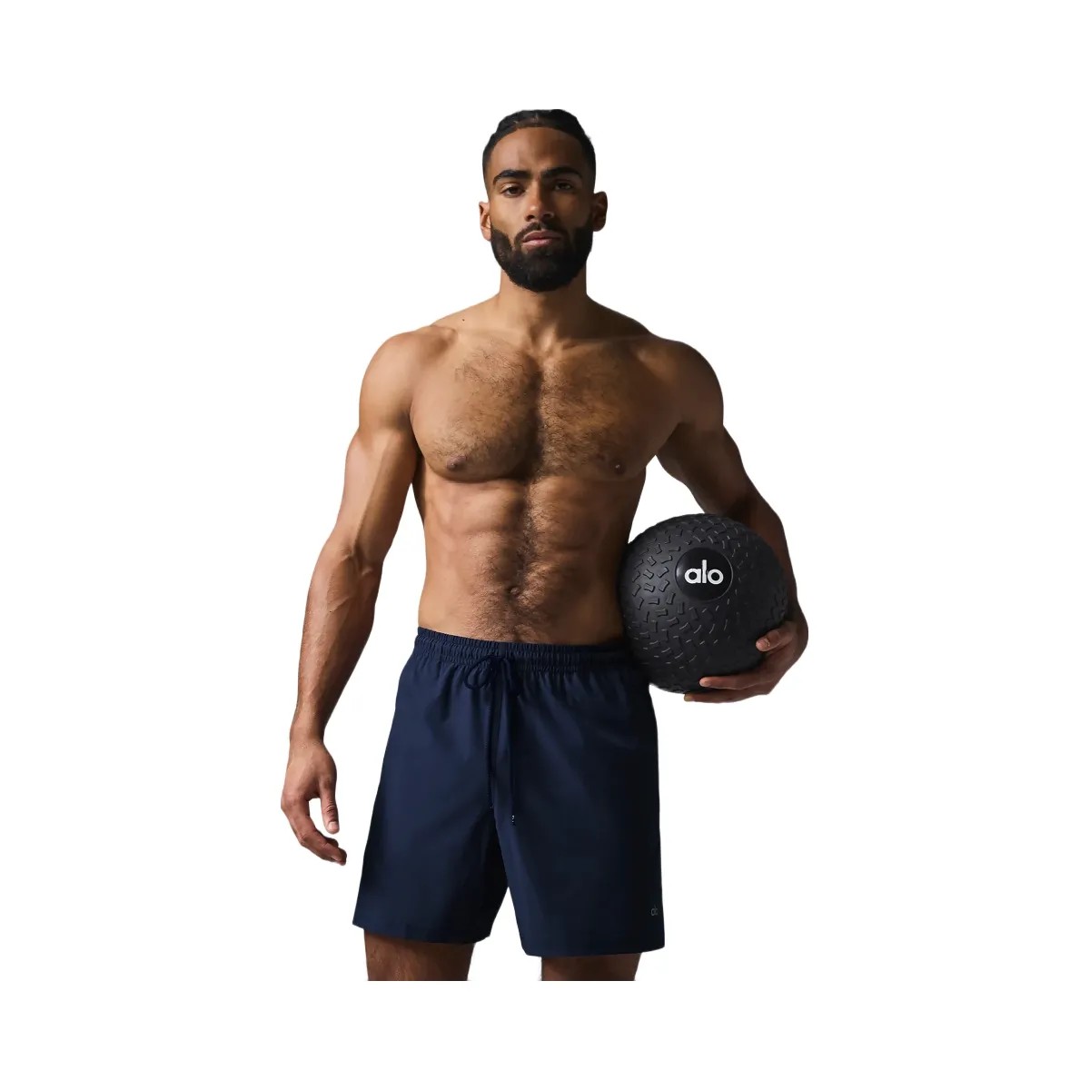Alo Men's 7" Circuit Short - Navy - HypeFly India View 1