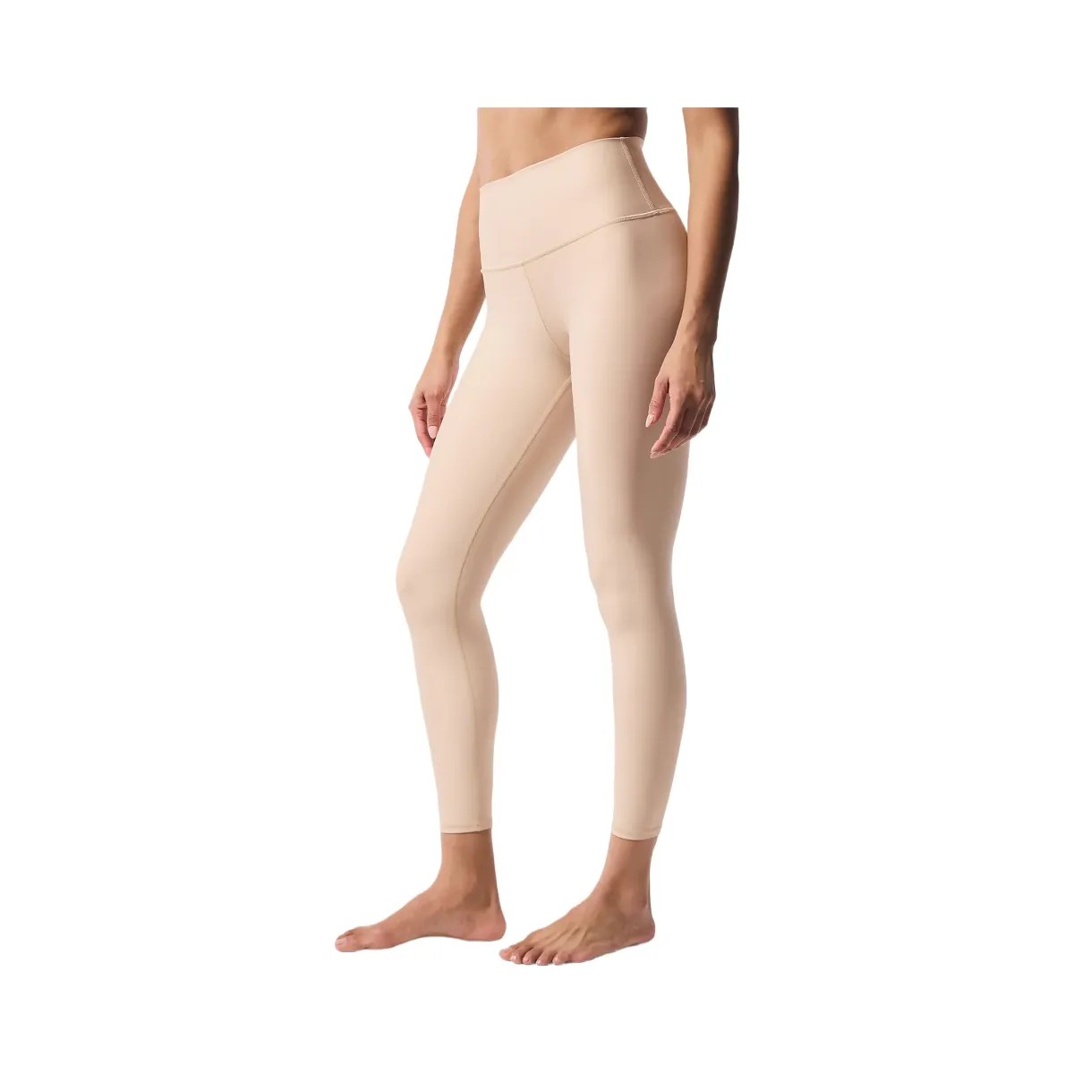 Alo Women's 7/8 High-Waist Airlift Legging - Macadamia - HypeFly India View 1