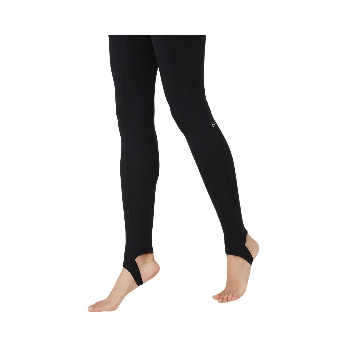 Alo Women's Airbrush High-Waist Enso Legging - Black - HypeFly India View 2