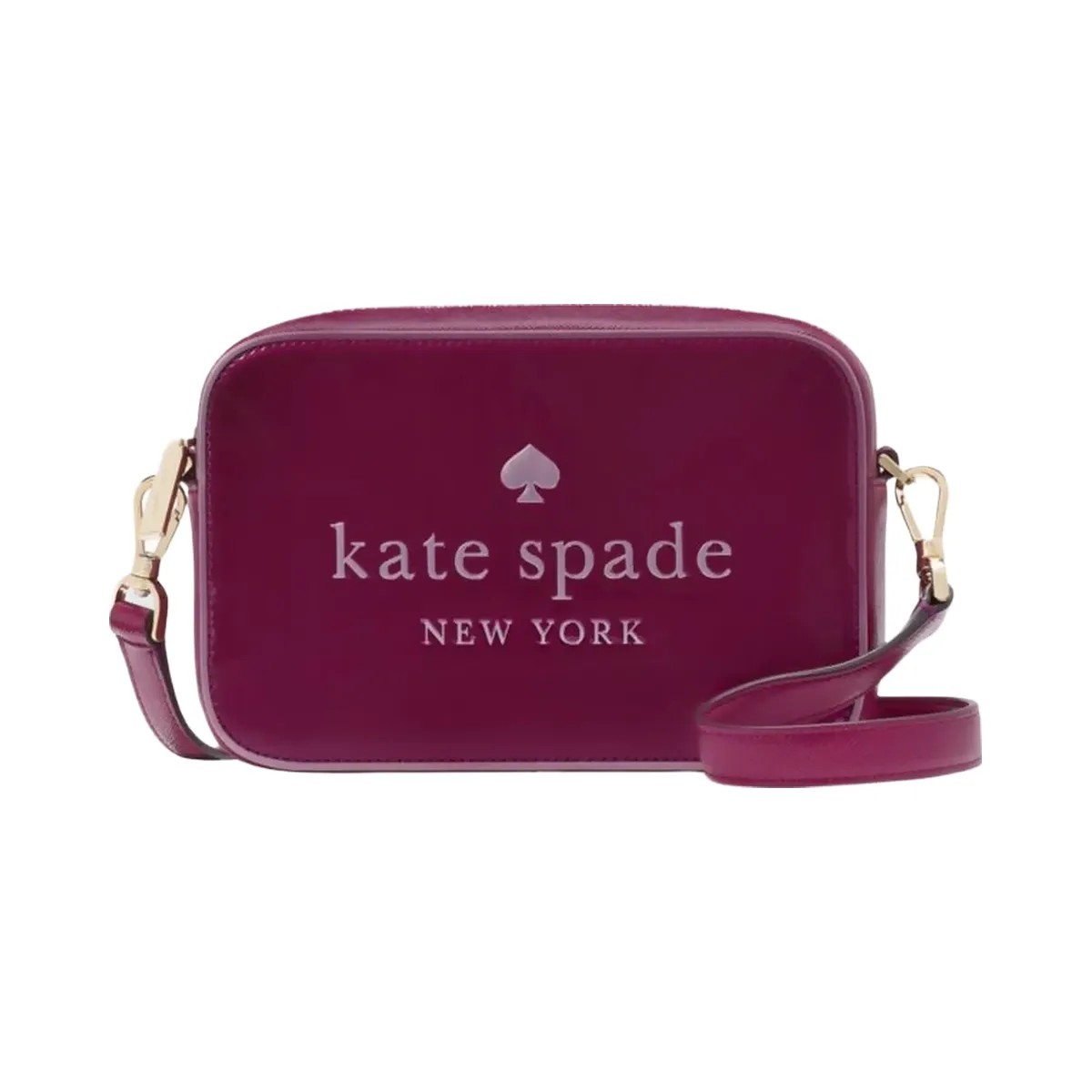 Kate Spade Oh Snap Mini Camera Bag Dark Raspberry Multi - HypeFly India View 1