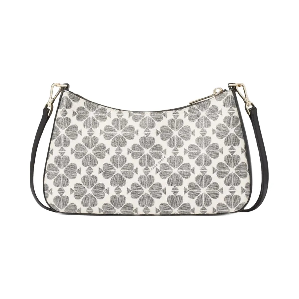 Kate Spade Signature Spade Flower Medium Convertible Crossbody Black Multi - HypeFly India View 5