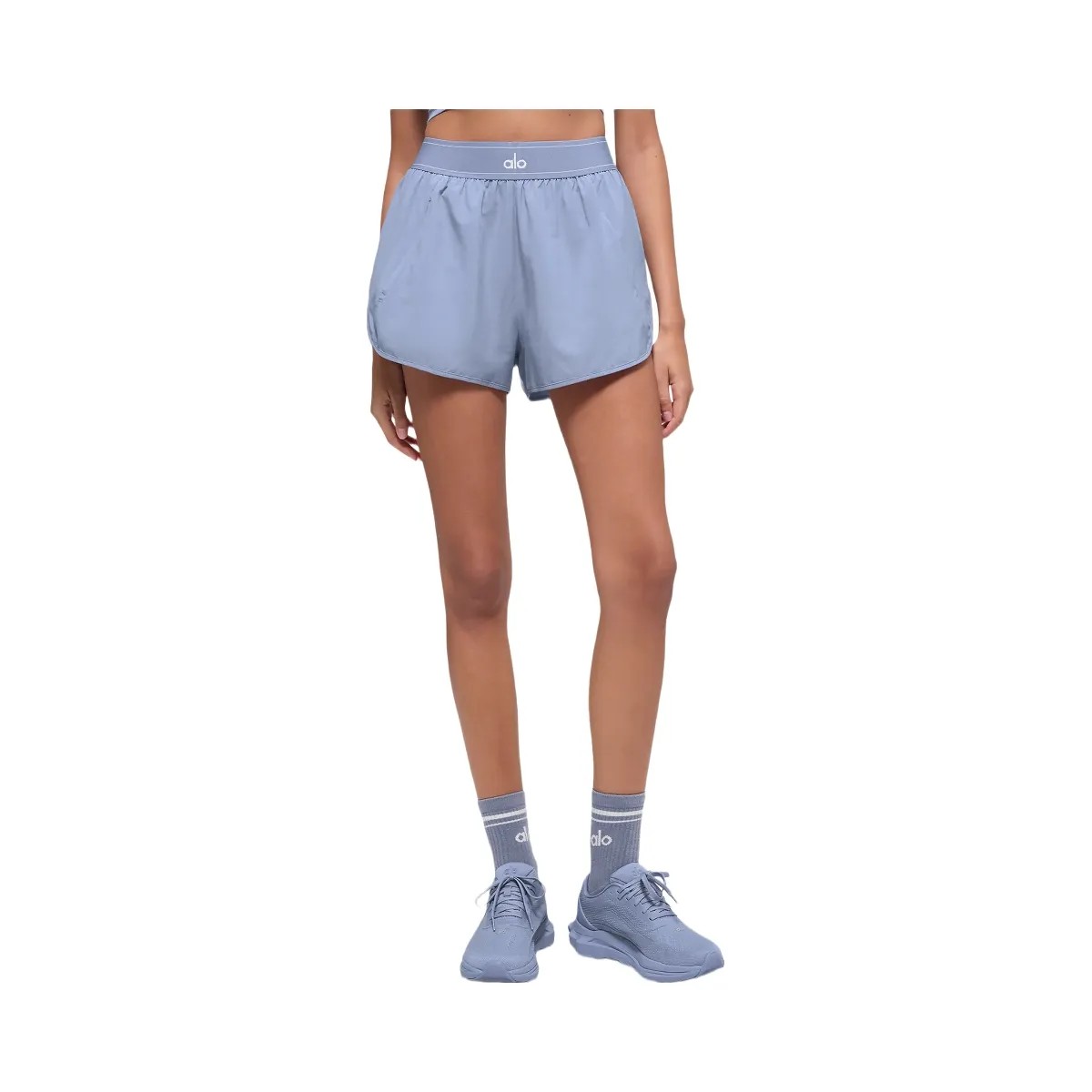 Alo Women's Match Point Short - Winter Frost - HypeFly India View 1