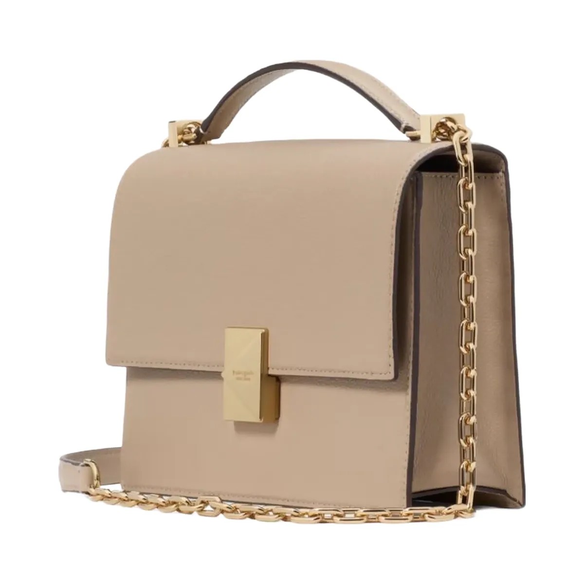 Kate Spade Deco Chain Shoulder Bag Timeless Taupe - HypeFly India View 1