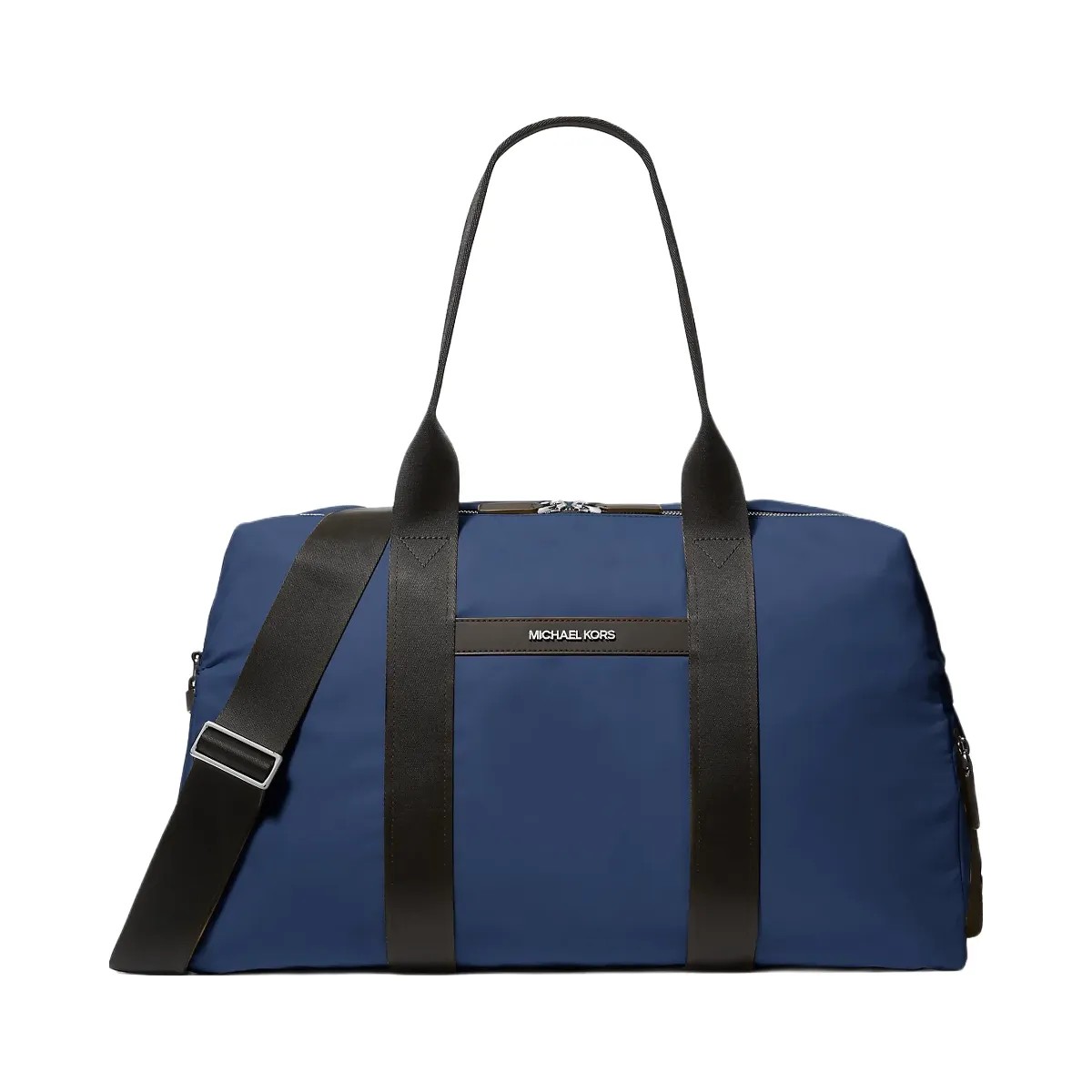Michael Kors Lautner Large Nylon Weekender Bag Navy - HypeFly India View 1
