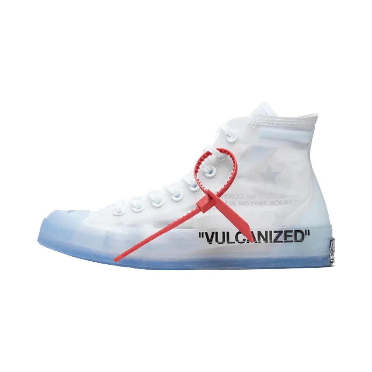 Converse Chuck Taylor All Star Vulcanized Hi Off-White - HypeFly India View 4