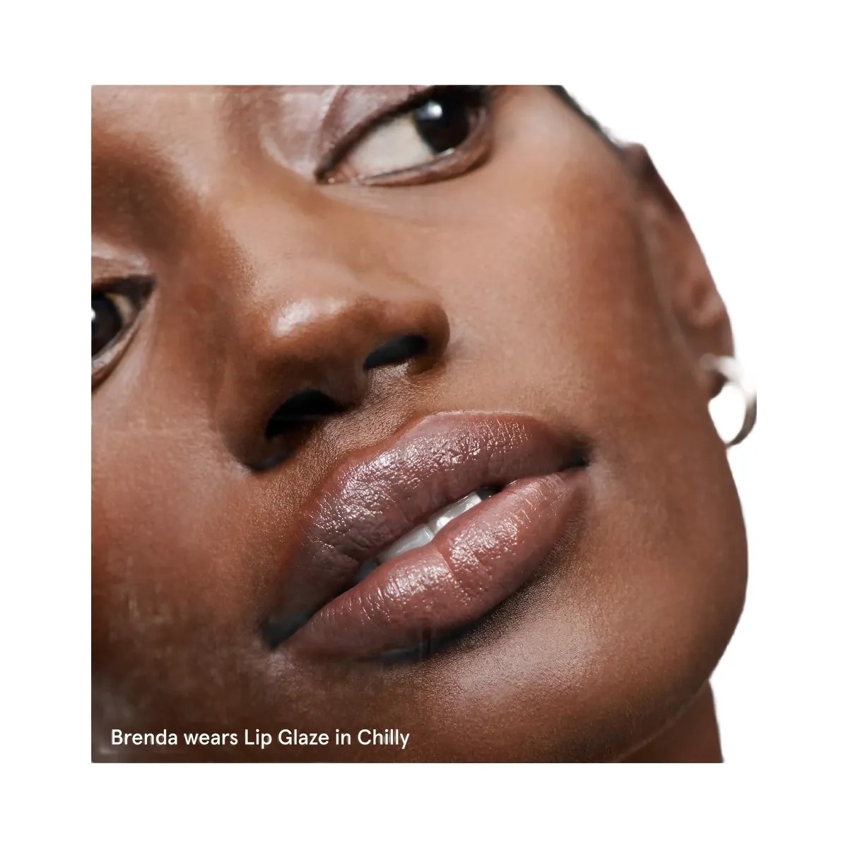 Glossier Lip Glaze Hydrating Cooling Sheer Lip Oil - Chilly - HypeFly India View 5