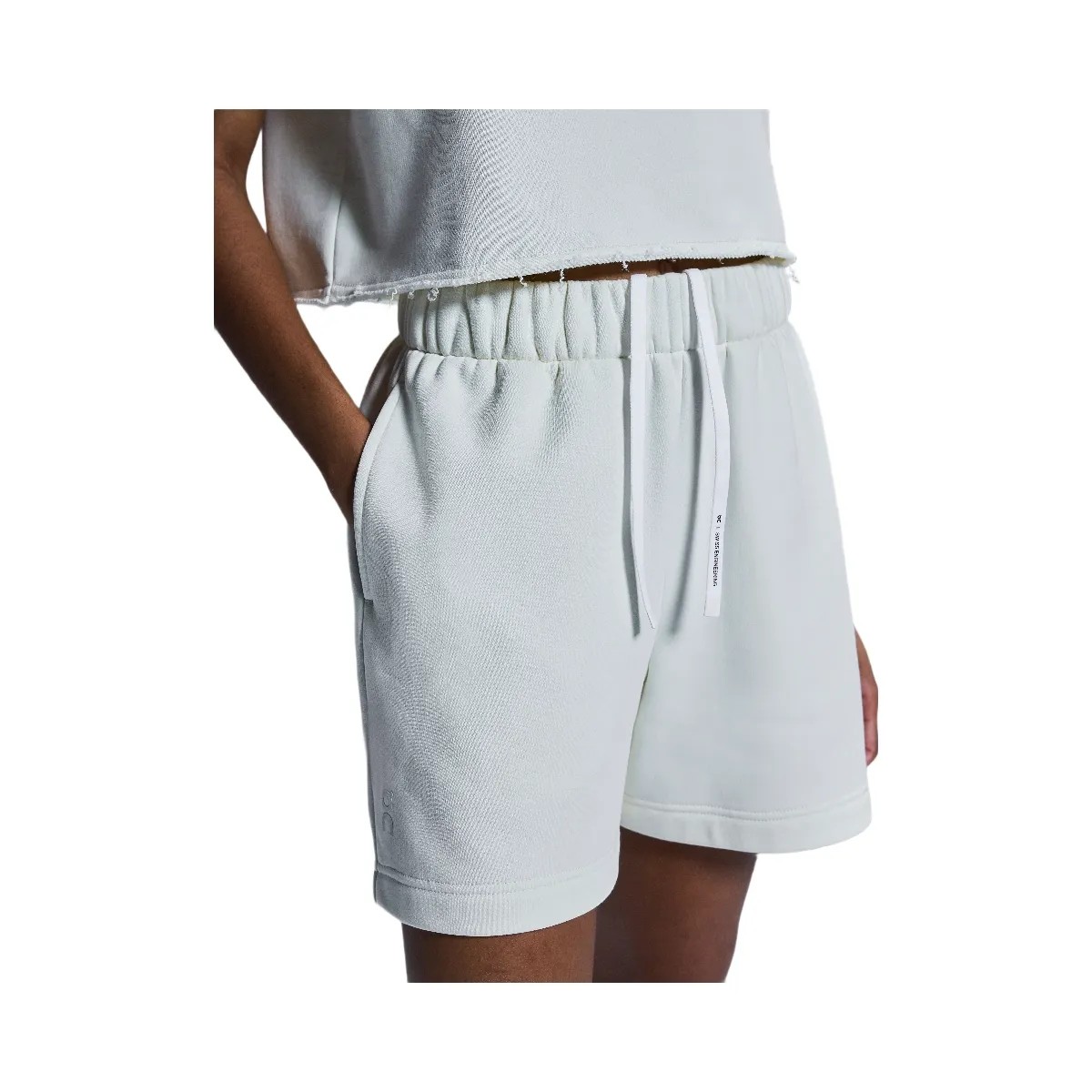 On Open Club Shorts White - HypeFly India View 5