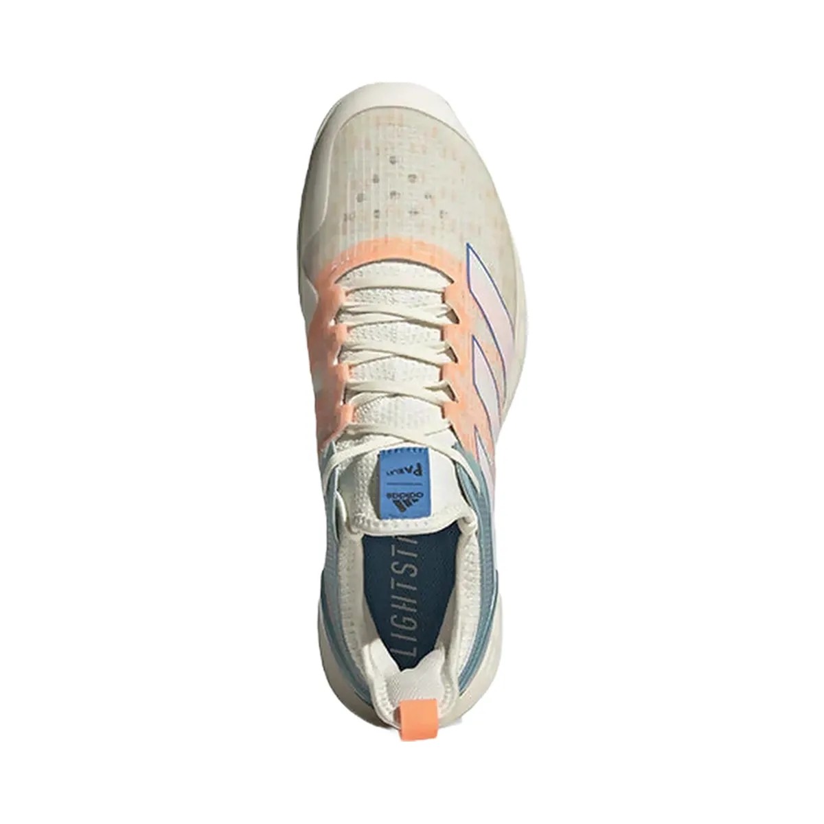 Adidas Adizero Ubersonic 4 Off White Beam Orange - HypeFly India View 5