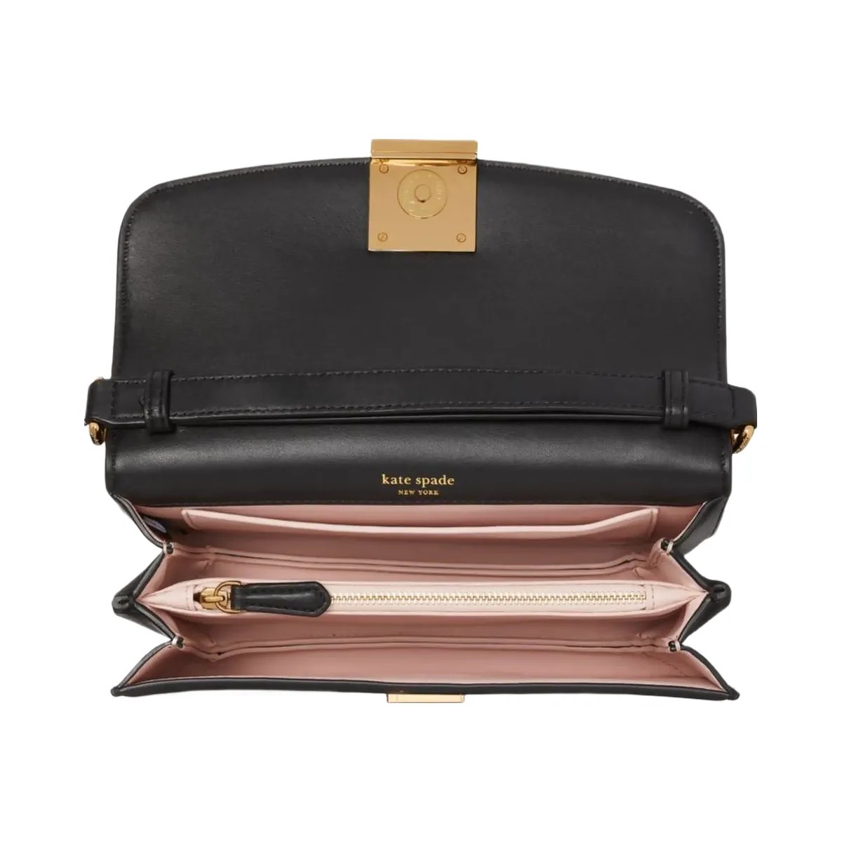 Kate Spade Dakota Small Crossbody Black - HypeFly India View 4