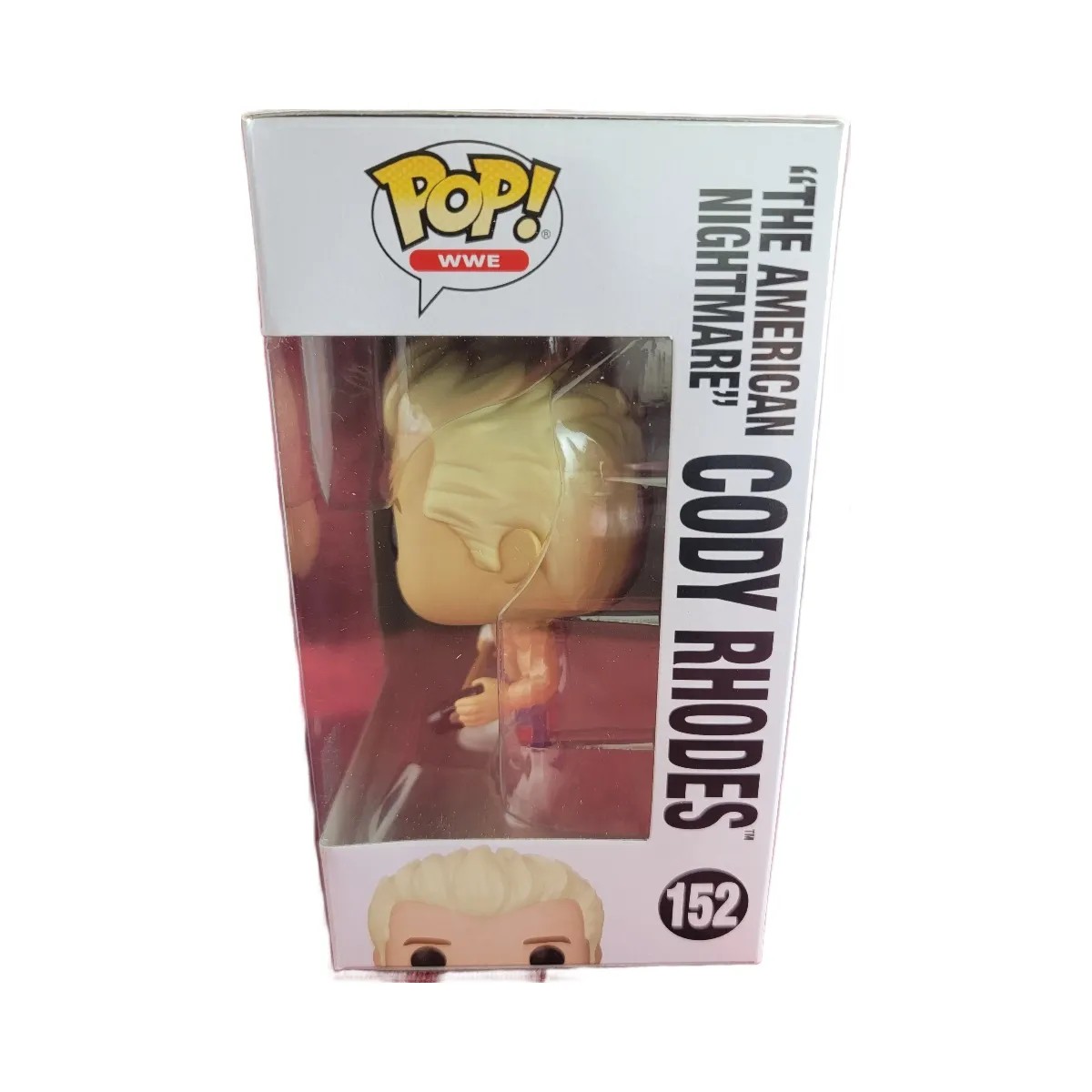 Funko Pop! Cody Rhodes # 152 (nib)
With pop protector #152 - HypeFly India View 4