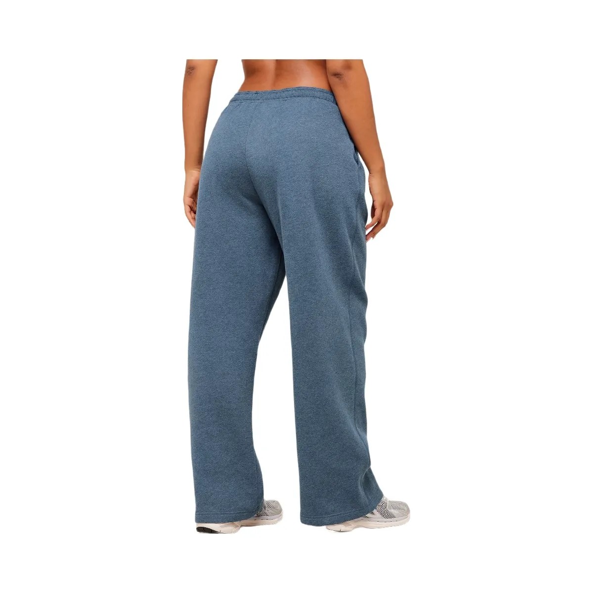 Gymshark Cosy Luxe Straight Leg Joggers -  Compound Blue Marl - HypeFly India View 2