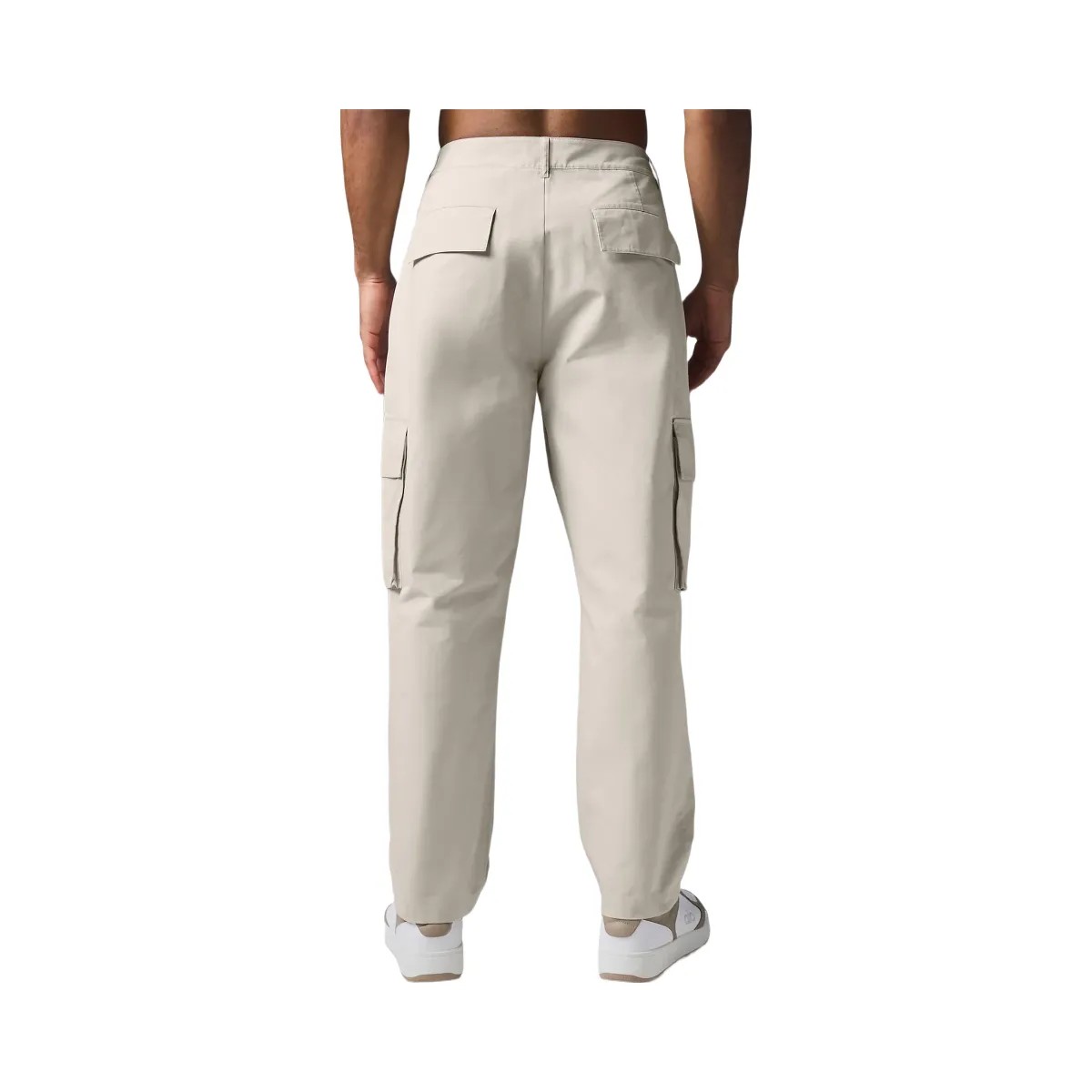 Alo Men's Cargo Ripstop Trouser - Bone - HypeFly India View 3