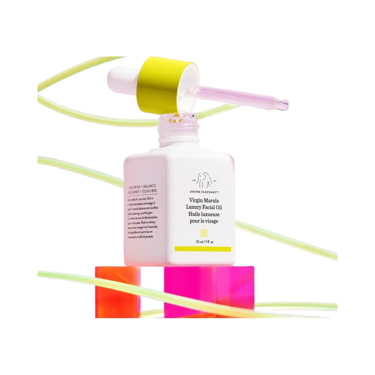 Drunk Elephant Virgin Marula Luxury Facial Oil - HypeFly India View 4