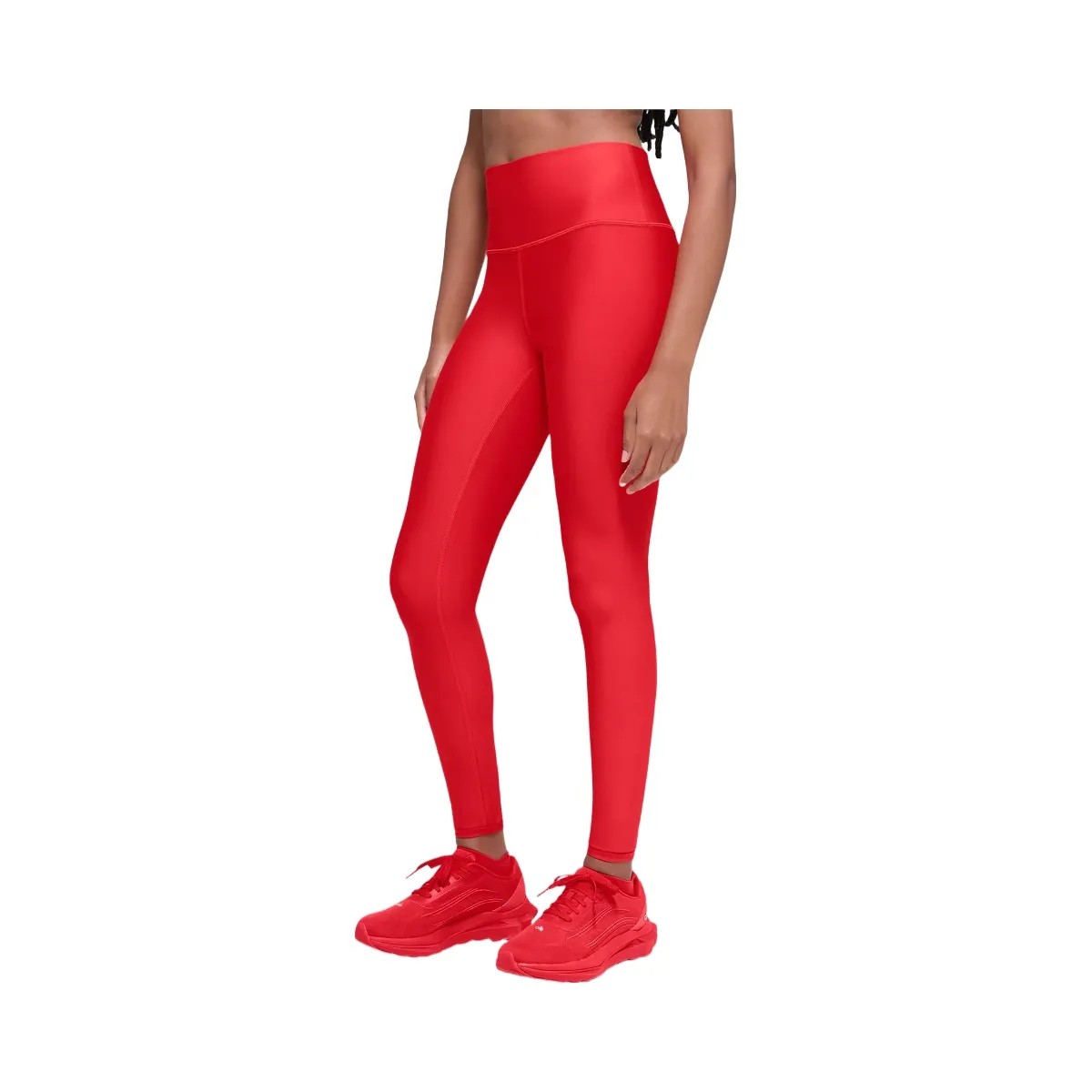 Alo Women's Airlift Winter Warm High-Waist Legging - Bright Red - HypeFly India View 1